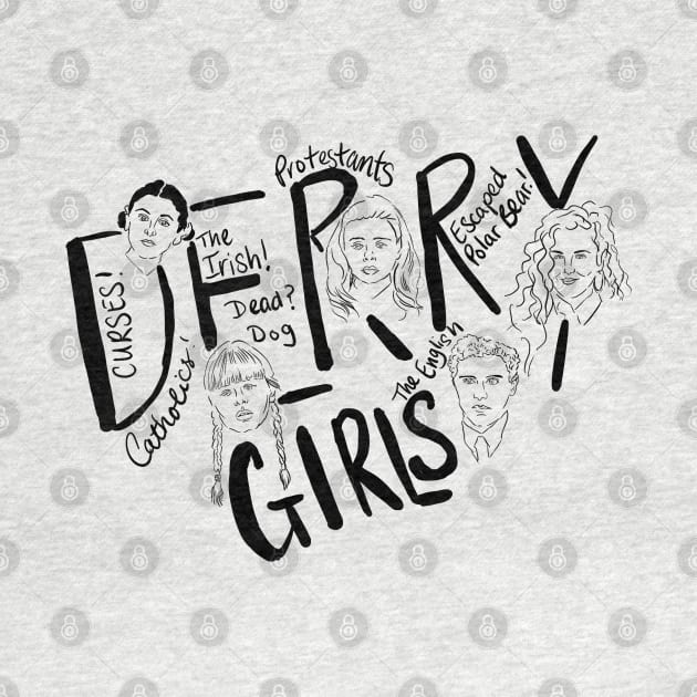 Derry Girls New Design by Alaknanda prettywoman